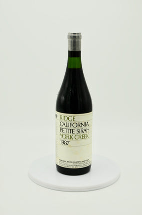 1987 Ridge Petite Sirah, York Creek, Napa Valley