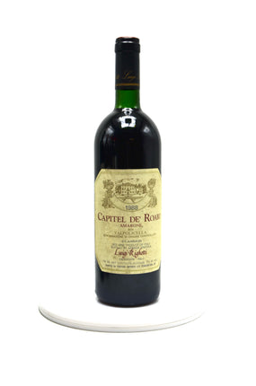 1988 Luigi Righetti Amarone della Valpolicella Classico, Capitel de Roari