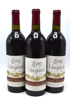 1990 Long Vineyards Cabernet Sauvignon, Napa Valley