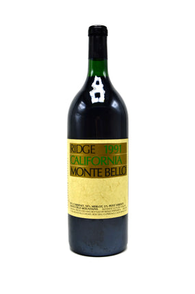 1991 Ridge Cabernet Sauvignon, Monte Bello (magnum)