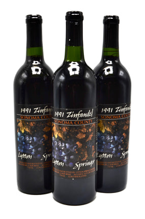 1991 Lytton Springs Winery Zinfandel, Sonoma County