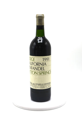 1991 Ridge Zinfandel, Lytton Springs, Sonoma County