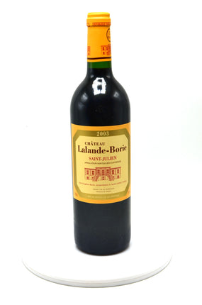 2003 Château Lalande Borie, St. Julien (by Chateau Ducru-Beaucaillou)