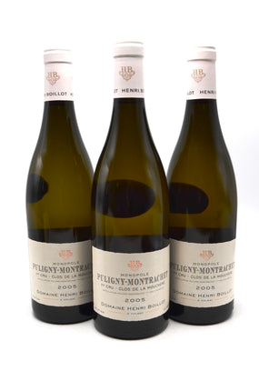 2005 Domaine Henri Boillot Puligny-Montrachet, Clos de la Mouchere, Monopole Premier Cru