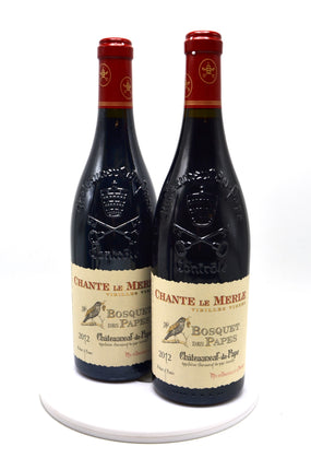 2012 Bosquet des Papes Chateauneuf-du-Pape, Chante Le Merle, Vieille Vignes