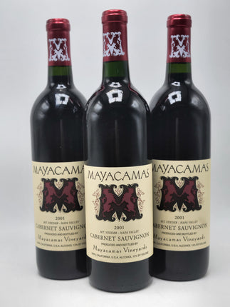 2001 Mayacamas Cabernet Sauvignon, Mount Veeder, Napa Valley