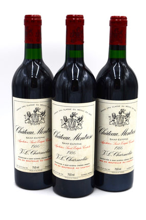1986 Chateau Montrose, St. Estephe