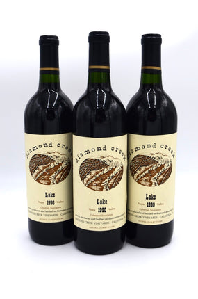 1990 Diamond Creek Cabernet Sauvignon, Lake Vineyard, Napa Valley