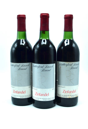 1976 Rutherford Ranch Zinfandel, Napa Valley