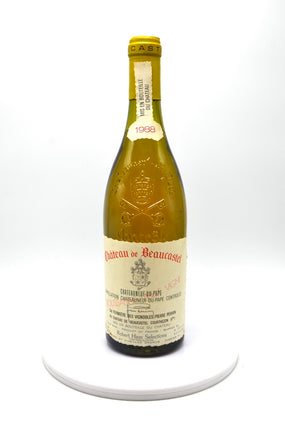 1988 Château de Beaucastel, Châteauneuf du Pape Blanc, Roussanne Vieilles Vignes