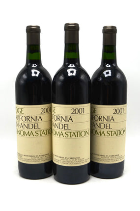 2001 Ridge Vineyards Zinfandel, Sonoma Station, Sonoma County