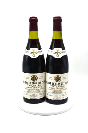 1983 Domaine Le Clos des Cazaux Vacqueyras, Cuvee des Templiers, Rhone