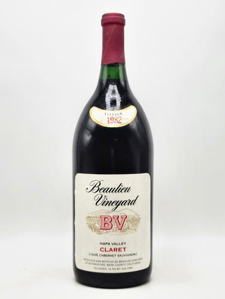 1982 Beaulieu Vineyard Cabernet Sauvignon, Claret, Napa Valley (magnum)