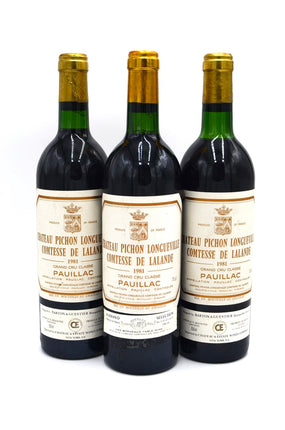 1981 Château Pichon Lalande, Pauillac