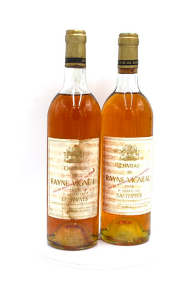 1975 Chateau de Rayne Vigneau, Sauternes