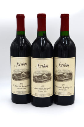 1977 Jordan Cabernet Sauvignon, Alexander Valley, Sonoma County