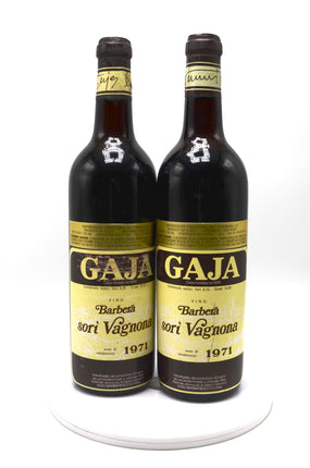 1971 Gaja Barbera, Sori Vagnona