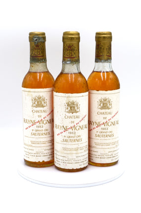 1983 Chateau de Rayne Vigneau, Sauternes (half-bottle)