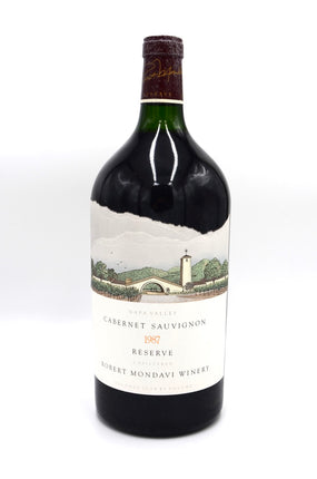 1987 Robert Mondavi Reserve Cabernet Sauvignon, Unfiltered, Napa Valley (double-magnum)