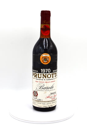1970 Prunotto Barolo Riserva