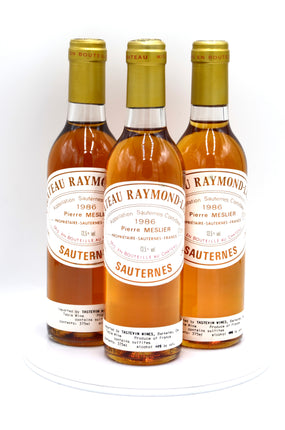 1986 Château Raymond-Lafon, Sauternes (half-bottle)