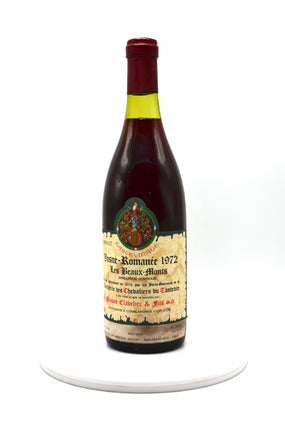 1972 Maison Bruno Clavelier Vosne-Romanée, Les Beaux-Monts, Premier Cru