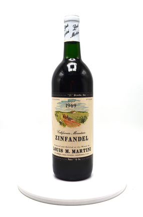 1969 Louis M. Martini Zinfandel, St. Helena, Napa Valley