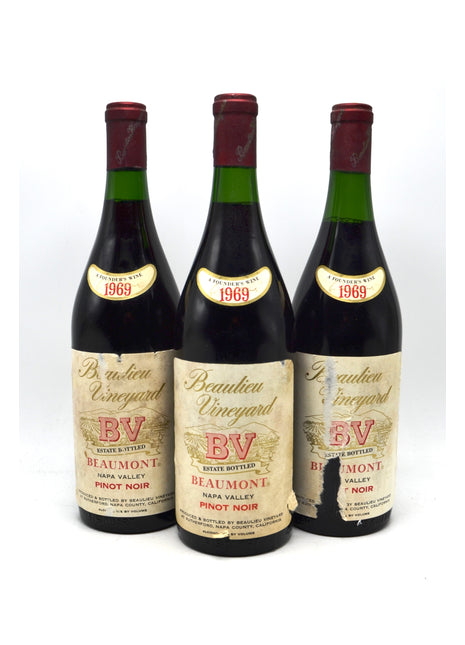 1969 Beaulieu Vineyard Pinot Noir, Beaumont, Napa Valley