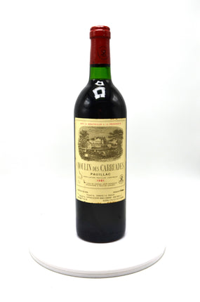1981 Château Moulin des Carruades, Pauillac (by Lafite Rothschild)