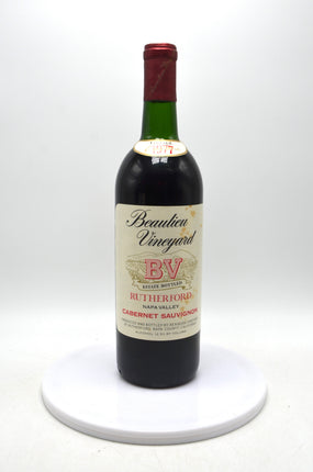 1977 Beaulieu Vineyard Cabernet Sauvignon, Rutherford, Napa Valley