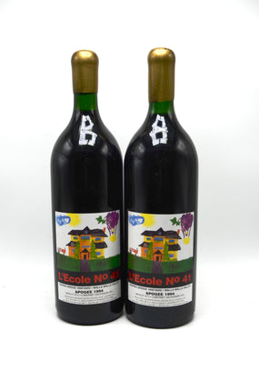 1994 L'Ecole No. 41 Apogee Red, Pepper Bridge Vineyard, Walla Walla Valley, Washington (magnum)