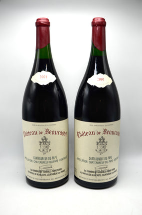 2001 Chateau de Beaucastel, Chateauneuf du Pape (double-magnum)