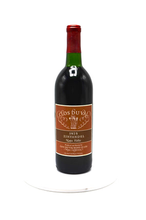 1975 Clos du Val Zinfandel, Napa Valley