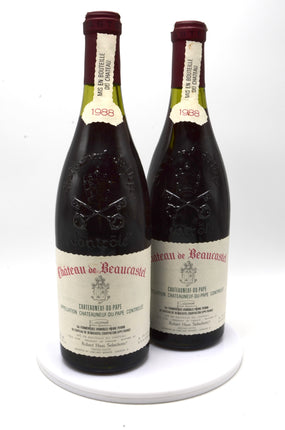 1988 Château de Beaucastel Châteauneuf du Pape