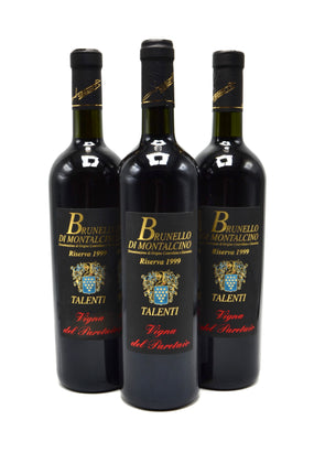 1999 Talenti Brunello di Montalcino, Vigna del Paretaio Riserva