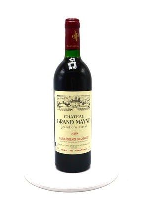 1989 Château Grand Mayne, St. Emilion