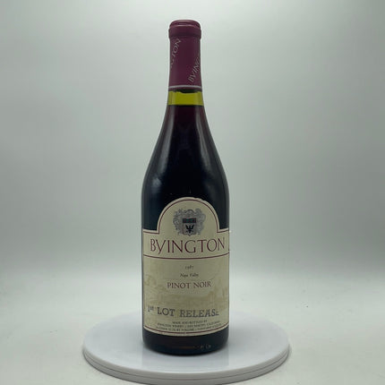 1987 Byington Estate Pinot Noir, Santa Cruz Mountains