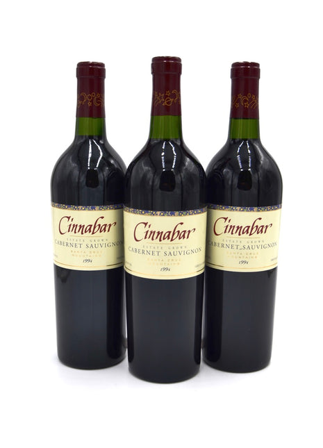 1994 Cinnabar Cabernet Sauvignon, Santa Cruz Mountains