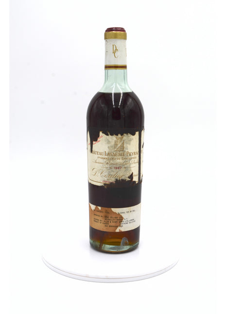 1927 Chateau Lafaurie-Peyraguey, Sauternes