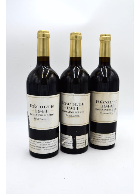 1944 Domaine Marie Rivesaltes, Vin Doux Naturel, Languedoc-Roussilon