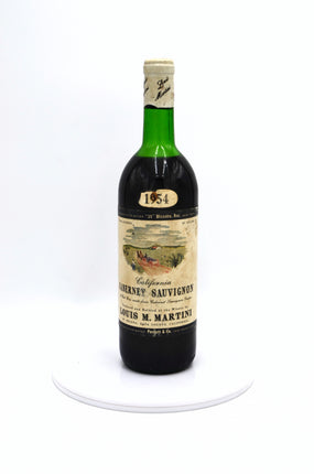 1954 Louis M. Martini Cabernet Sauvignon, Napa Valley