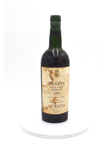 1963 Averys Special Reserve Vintage Port
