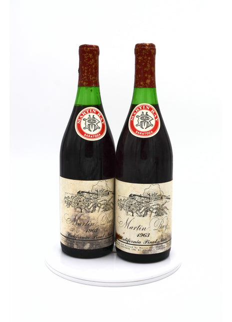 1963 Martin Ray Pinot Noir, Saratoga, Santa Cruz Mountains