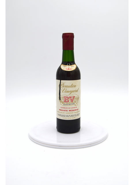 1966 Beaulieu Vineyard Georges de Latour Private Reserve Cabernet Sauvignon, Napa Valley (half-bottle)