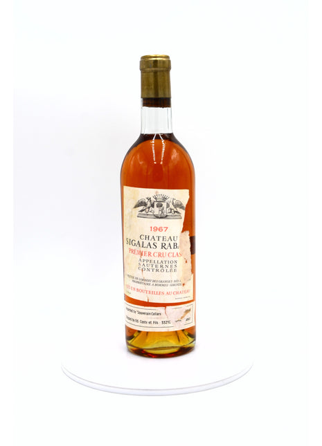1967 Château Sigalas Rabaud, Sauternes