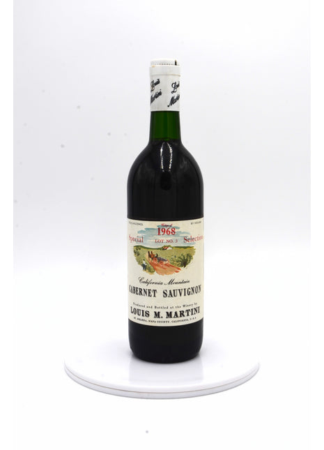 1968 Louis M. Martini Cabernet Sauvignon, Special Selection Lot #3, Napa Valley