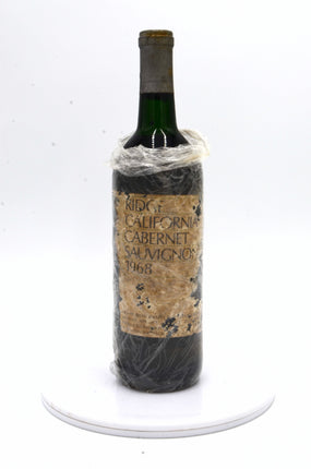 1968 Ridge Vineyards Cabernet Sauvignon, Monte Bello, Santa Cruz Mountains