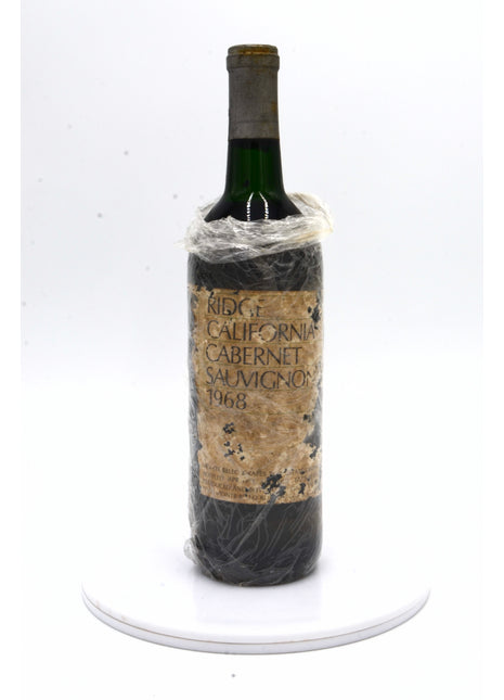 1968 Ridge Vineyards Cabernet Sauvignon, Monte Bello, Santa Cruz Mountains