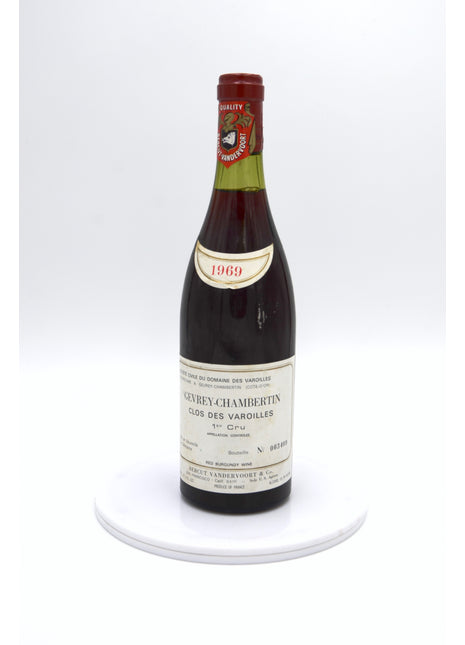 1969 Domaine des Varoilles Gevrey-Chambertin, Clos des Varoilles, Monopole Premier Cru