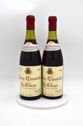 1969 Fernand Pernot Gevrey-Chambertin, Clos St. Jacques, Premier Cru